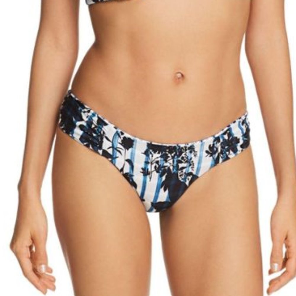 Lucky Brand On The Grid Reversible Swim Bottoms
